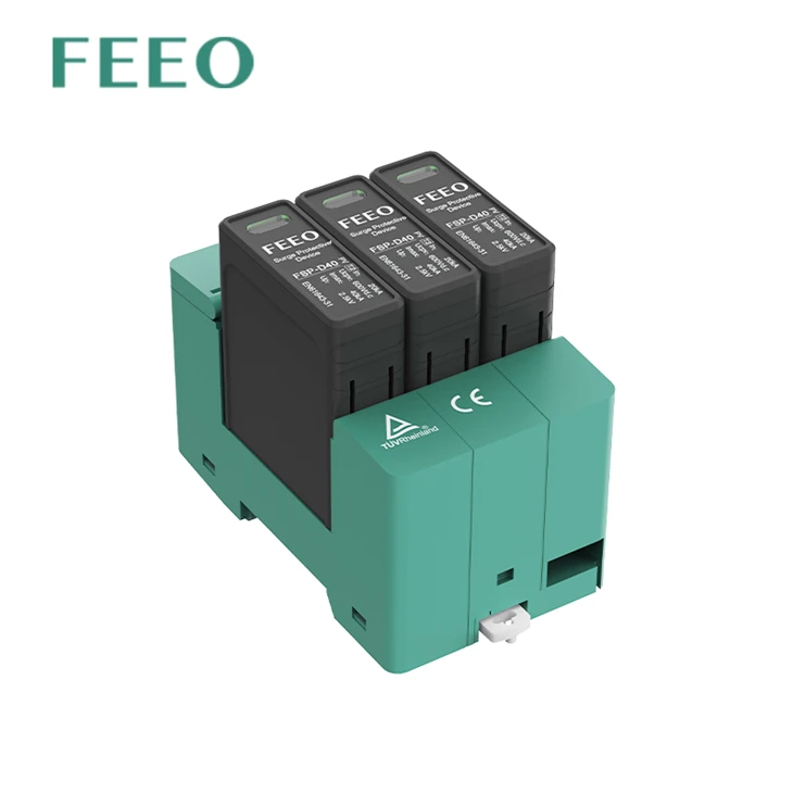 3P 1000VDC T2 Surge Protective Device