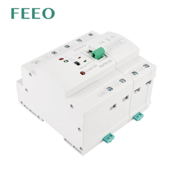 FEEO 63 Amp 4P 63A 3 Phase ATS Controller Integrated Circuit Changeover Switch Dual Automatic Selector Transfer Switch PC Type best