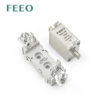 160A 1000V DC 1P Fius Terma Sistem PV Tenaga Suria Auto Fius